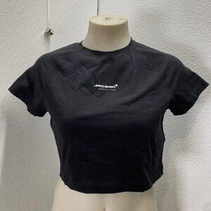 Reiss x McLaren Women’s F1 Team Cropped Logo T-Shirt